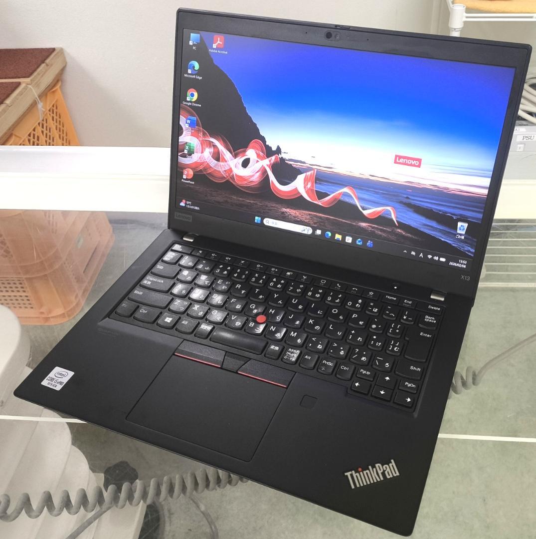 ThinkPad第10世代Core i5 Office2024 顔・指紋認証