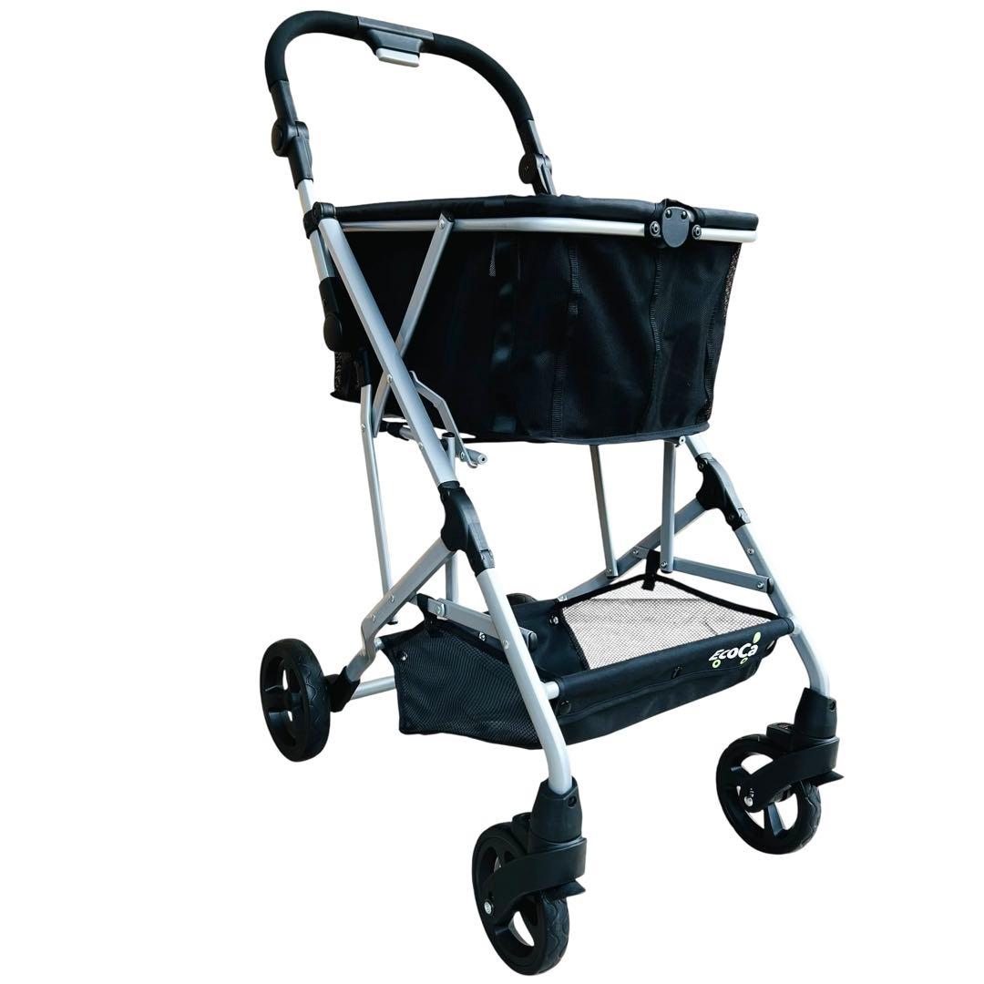 ✨極美品✨Ecoca エコカ マイバッグセット クラシックブラック 折りたたみ