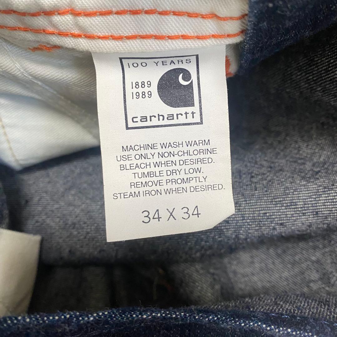 ✨美品✨ Carhartt カーハート 100周年 オーバーオール W34L34