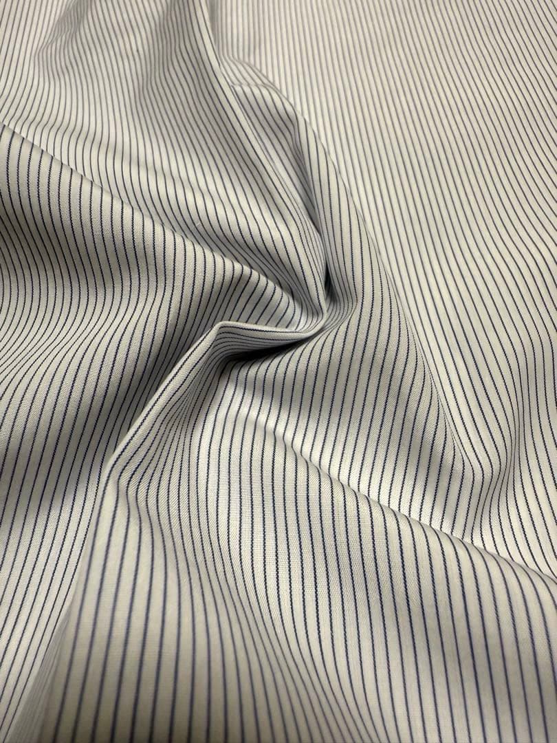 【新品】Cesare Attolini／B.Dストライプ／ブルー／ホワイト