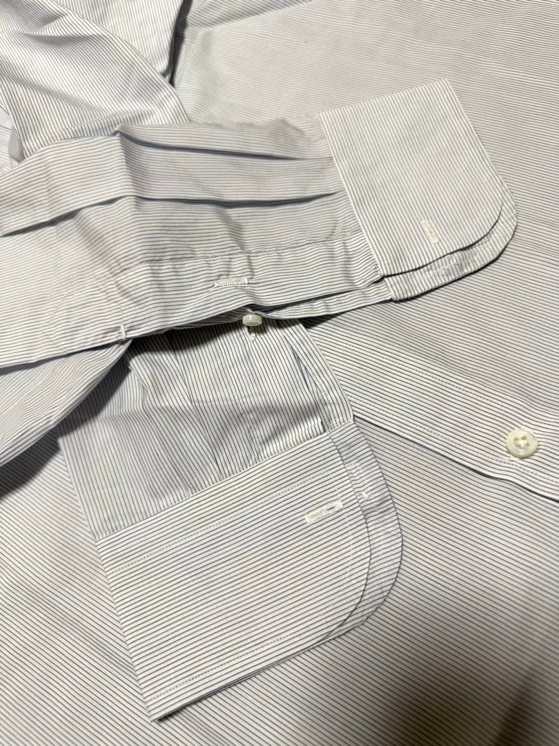 【新品】Cesare Attolini／B.Dストライプ／ブルー／ホワイト