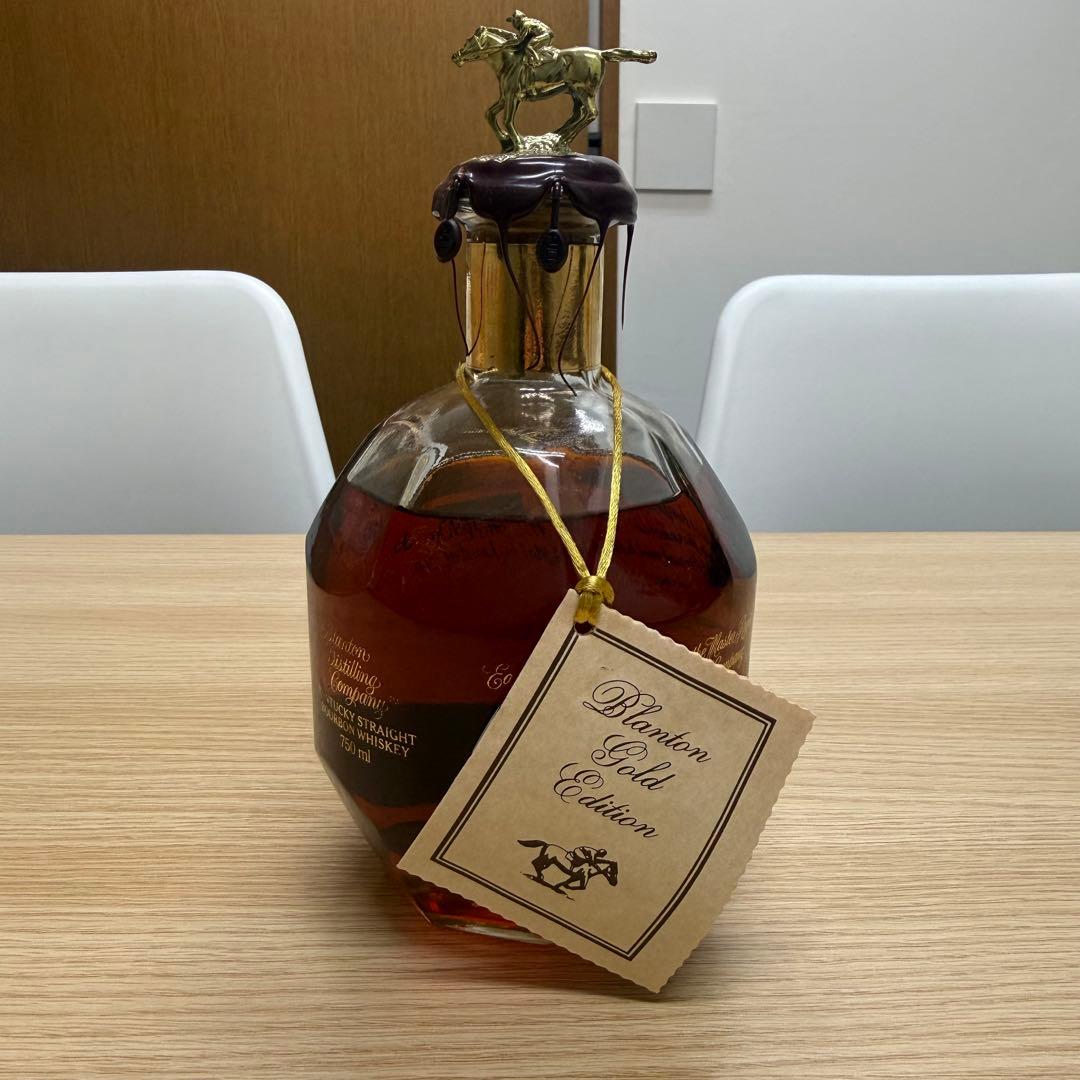 【未開栓】ブラントン ゴールドエディション シングルバレルバーボンウイスキー