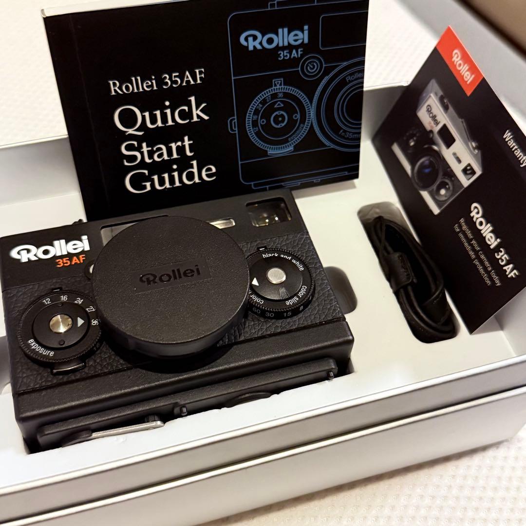 k*様 Rollei 35AF コンパクトフィルムカメラ 【ブラック】