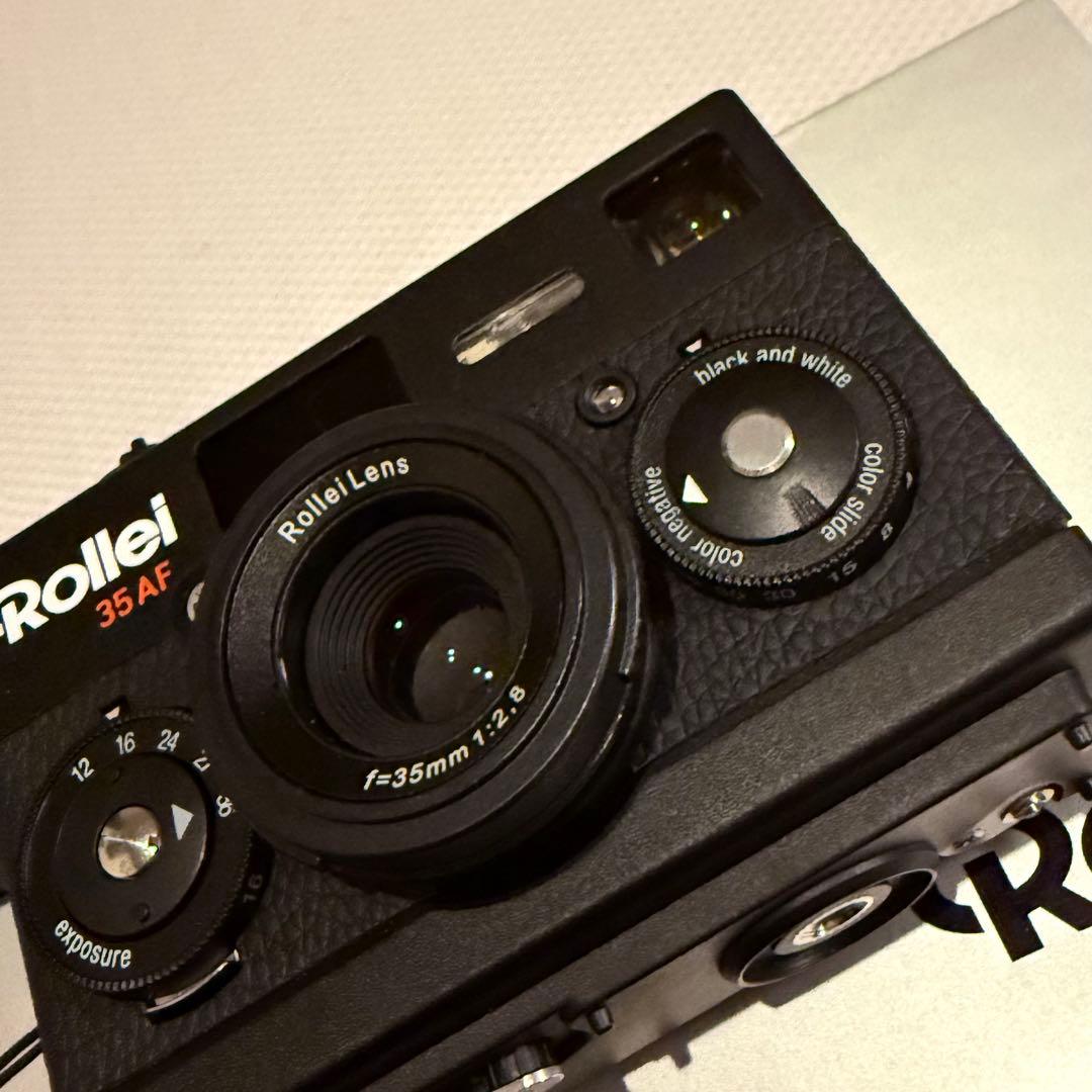 k*様 Rollei 35AF コンパクトフィルムカメラ 【ブラック】