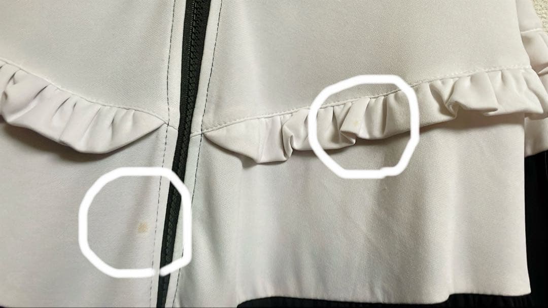 HEIHEI ジャージワンピース　シミあり