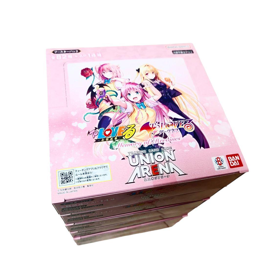 【新品未開封】ユニオンアリーナ ToLOVEる　6BOXセット テープ付き