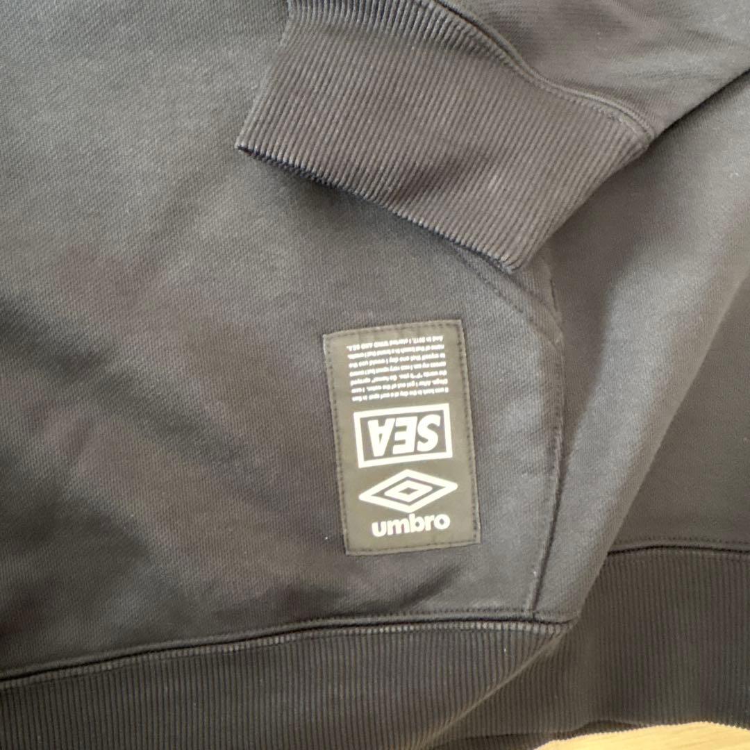 Windandsea UMBRO コラボ フーディー Lサイズ ブラック 新品