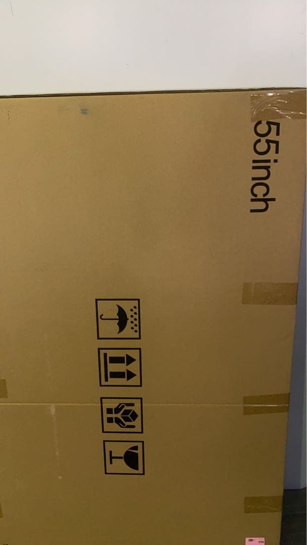 液晶テレビ保護パネル 55インチ テレビカバー TV保護プロテクター クリア