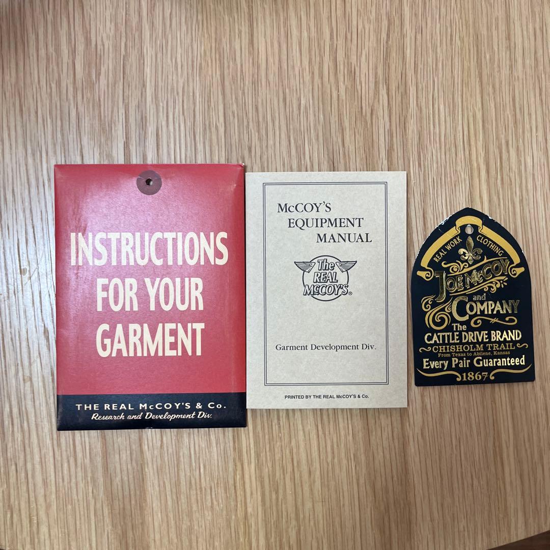 The REAL McCOY’S 革ジャン