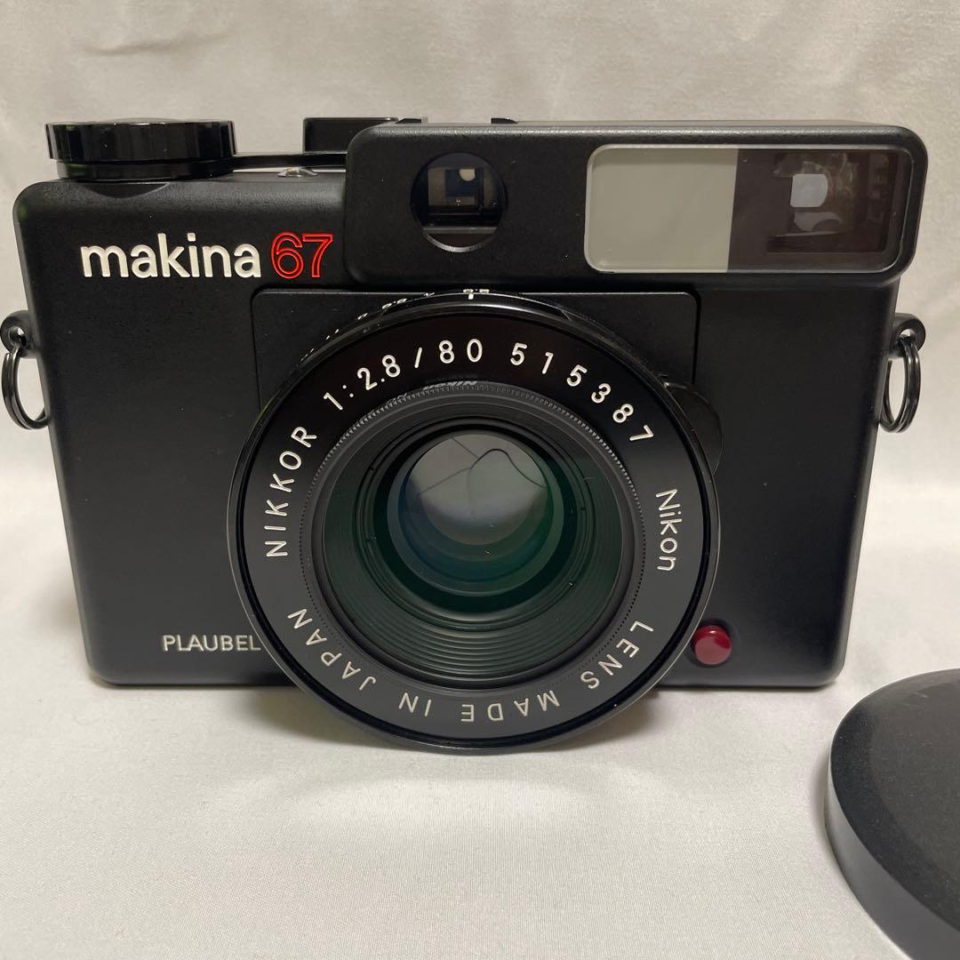 フィルムカメラ PLAUBEL makina67 NIKKOR 1:2.8 80mm