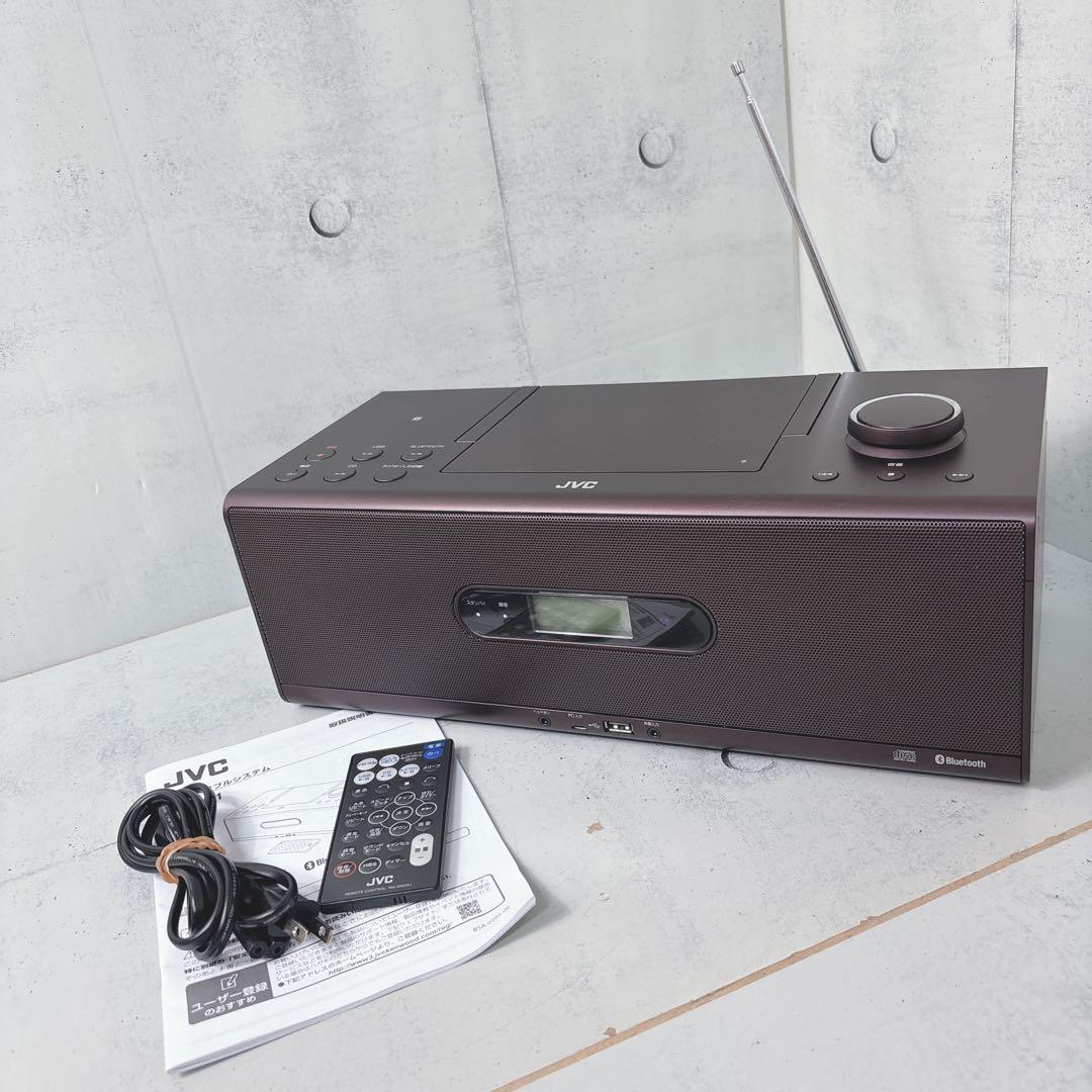【美品】JVC ケンウッド RD-W1 CDコンポ Bluetooth