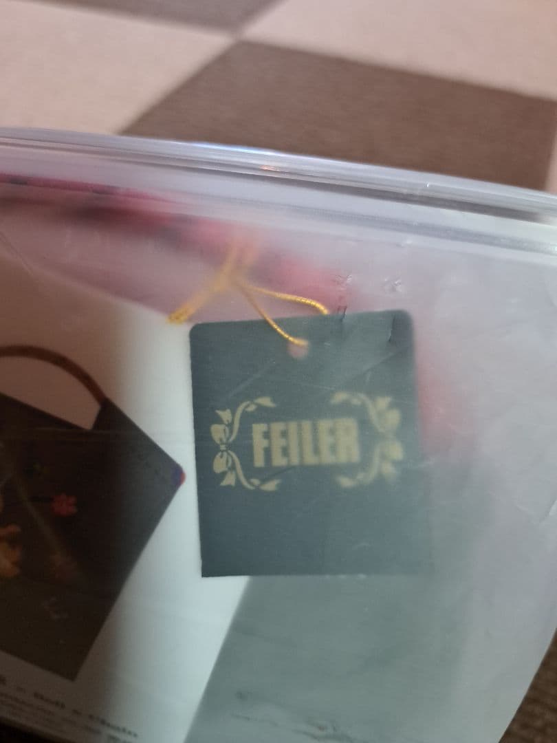 【未開封】フェイラー ボールアンドチェーン ハイジ バッグ M グレー