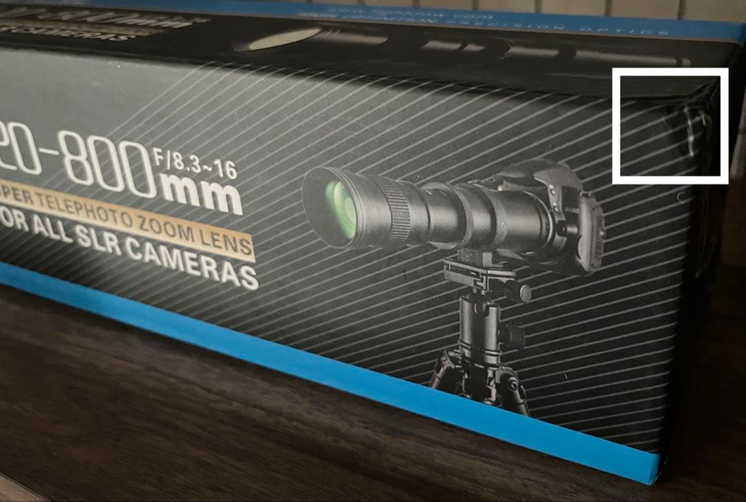 Canon対応　Lightdow 望遠ズームレンズ 420-800mm