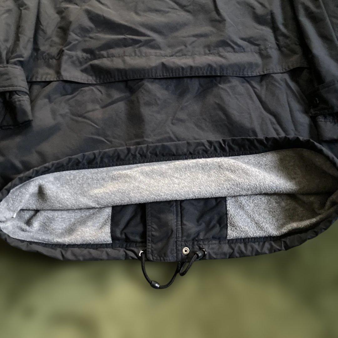 90s Nike 中綿ナイキ ジャケット 裏フリース ボア　ブラック