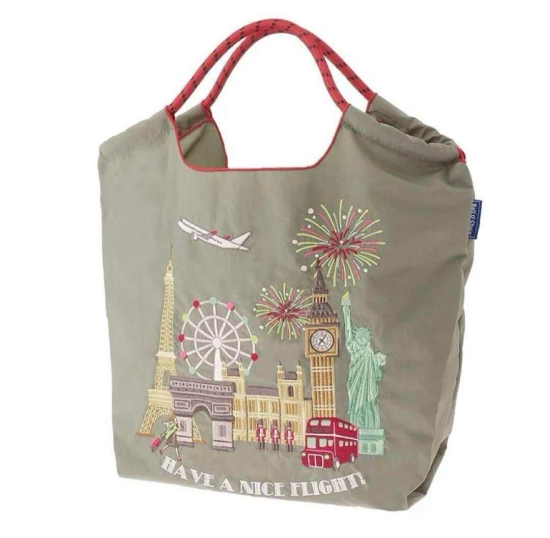 ボールアンドチェーン JAL限定 オリジナルバッグ エコバッグ グレー