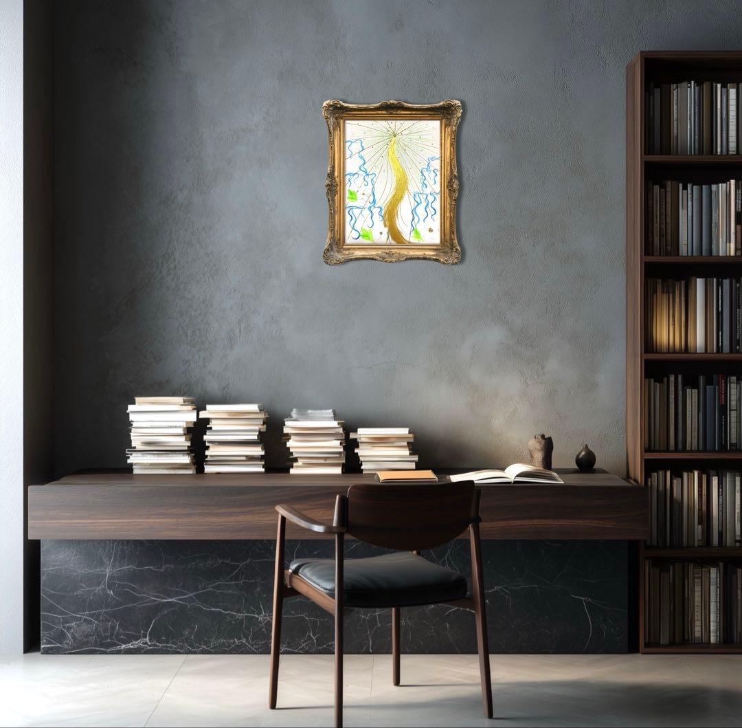 開運絵画　オリジナル　守護の方達からのメッセージ　龍神様