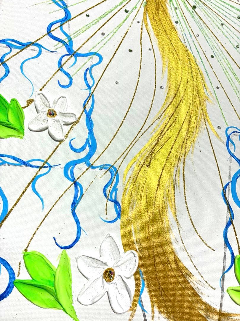 開運絵画　オリジナル　守護の方達からのメッセージ　龍神様