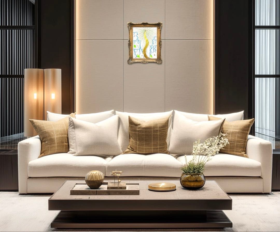 開運絵画　オリジナル　守護の方達からのメッセージ　龍神様