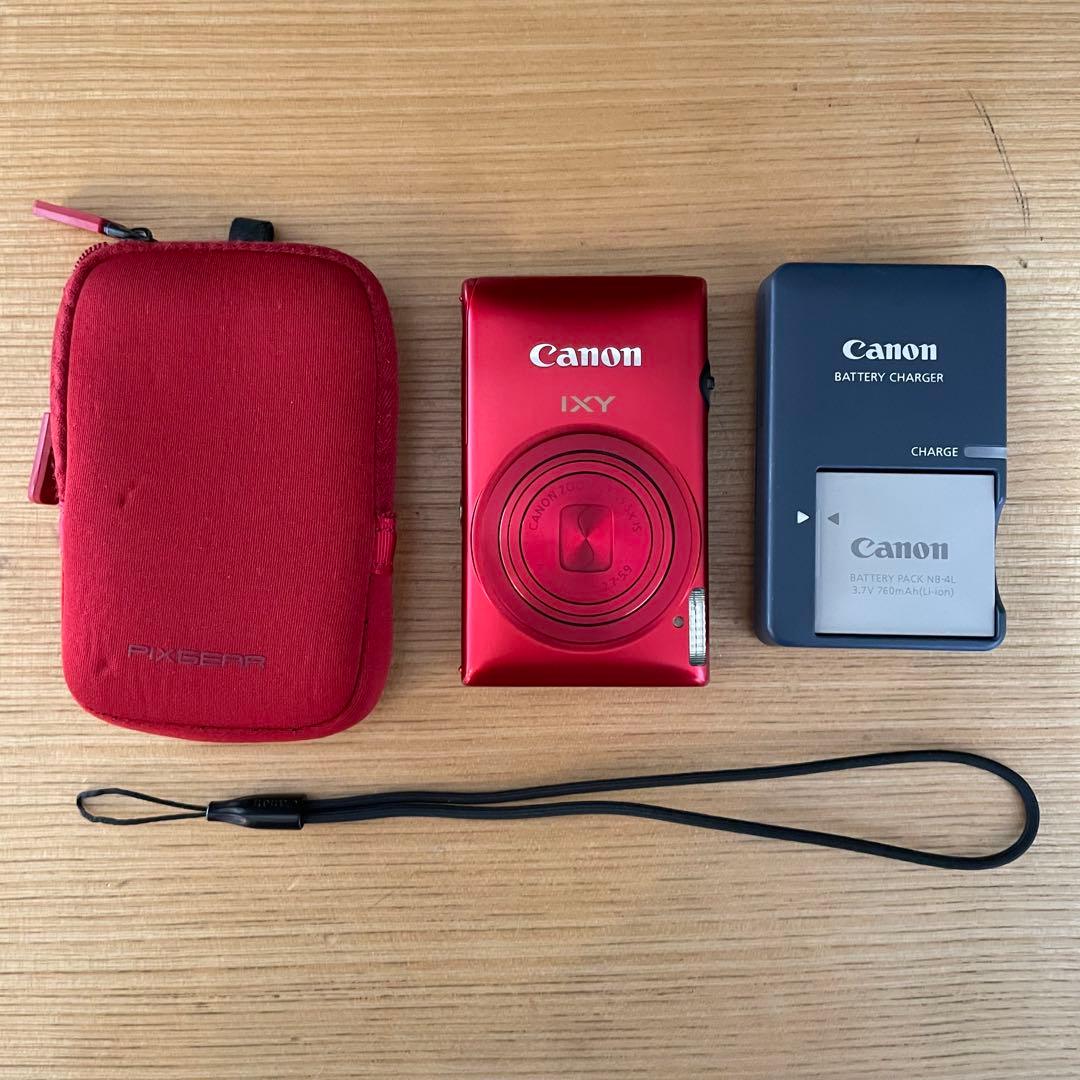 Canon IXY 410F レッド キヤノン コンパクトデジタルカメラ