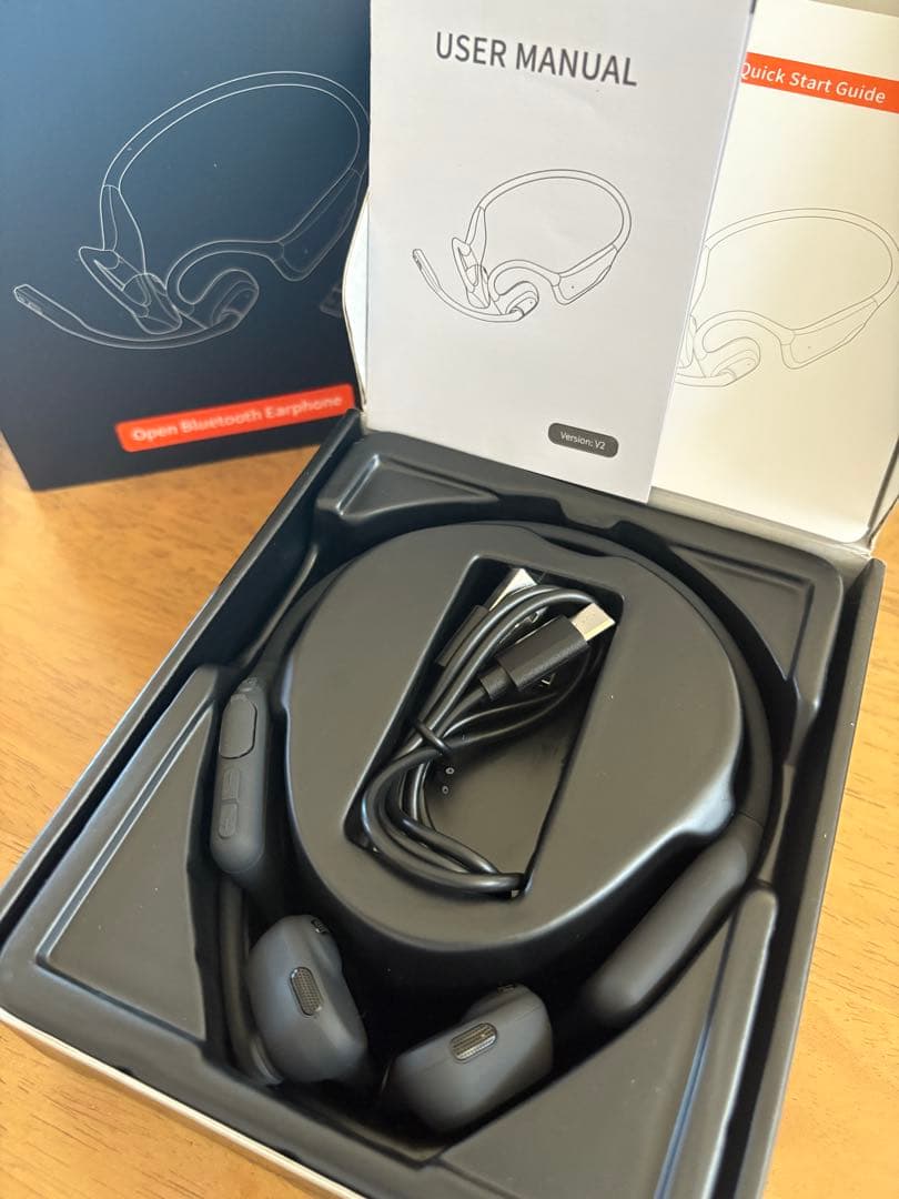 Nuroum OpenEar Pro2 オープンイヤー イヤホン ワイヤレス