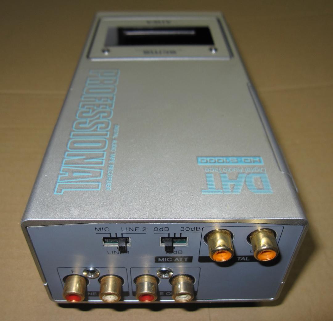 AIWA アイワ プロ用ポータブルDAT HD-S1000 完全ジャンク品