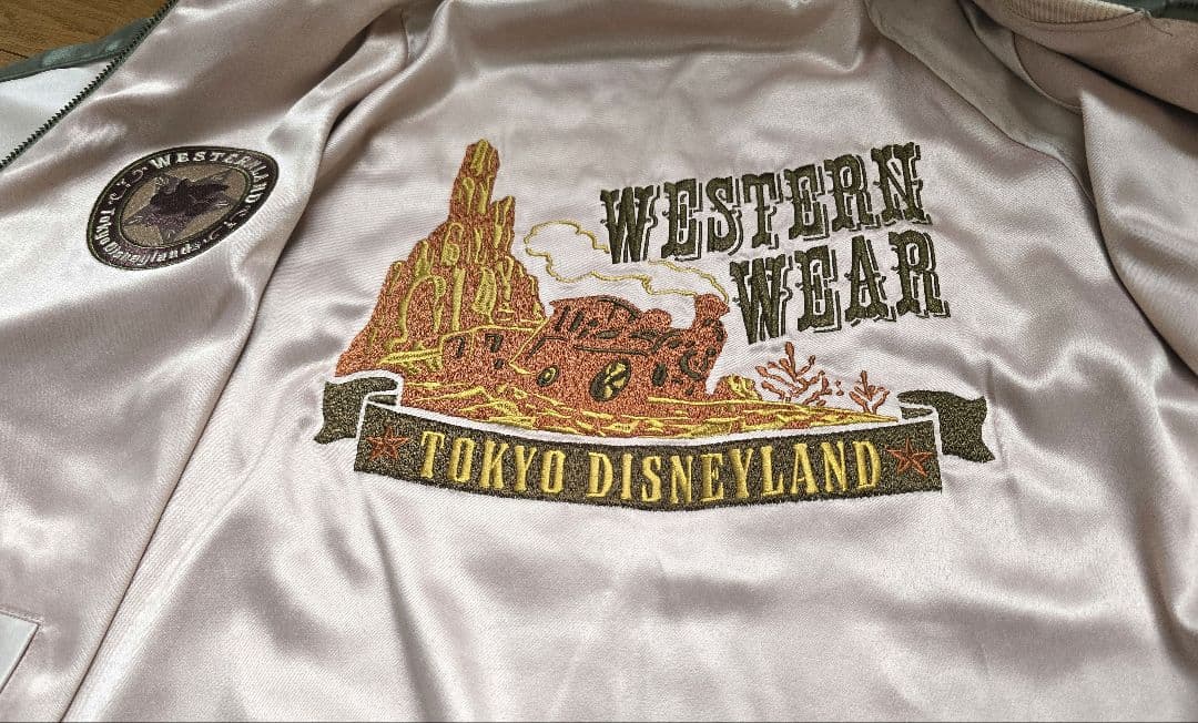 ☆ディズニーランドで購入☆ジャンパー(スカジャン)☆リバーシブル☆LL☆