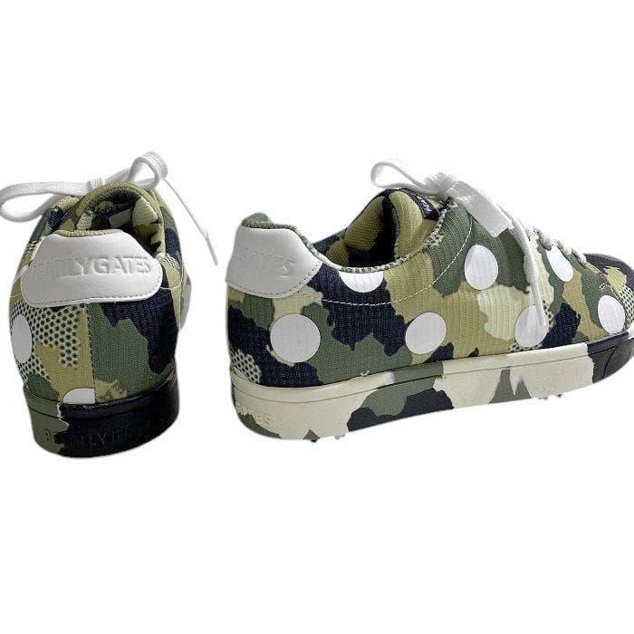 パーリーゲイツ ゴルフ 迷彩 ソフトスパイク ゴルフシューズ 定3.5万 24