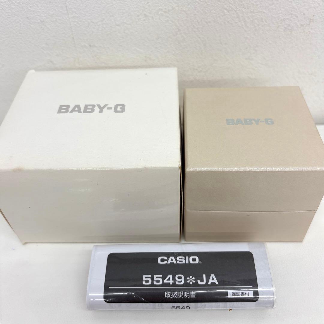 CASIO baby-G BGA-2800 ホワイト 未使用品 ソーラー電波時計