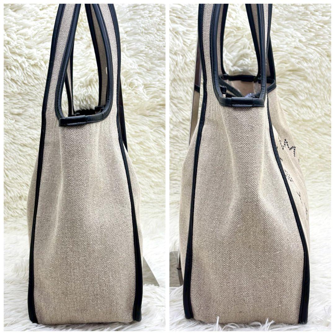 【ポーチ付き✨】ステラマッカートニー　トートバッグ　ベージュマザーズバッグ