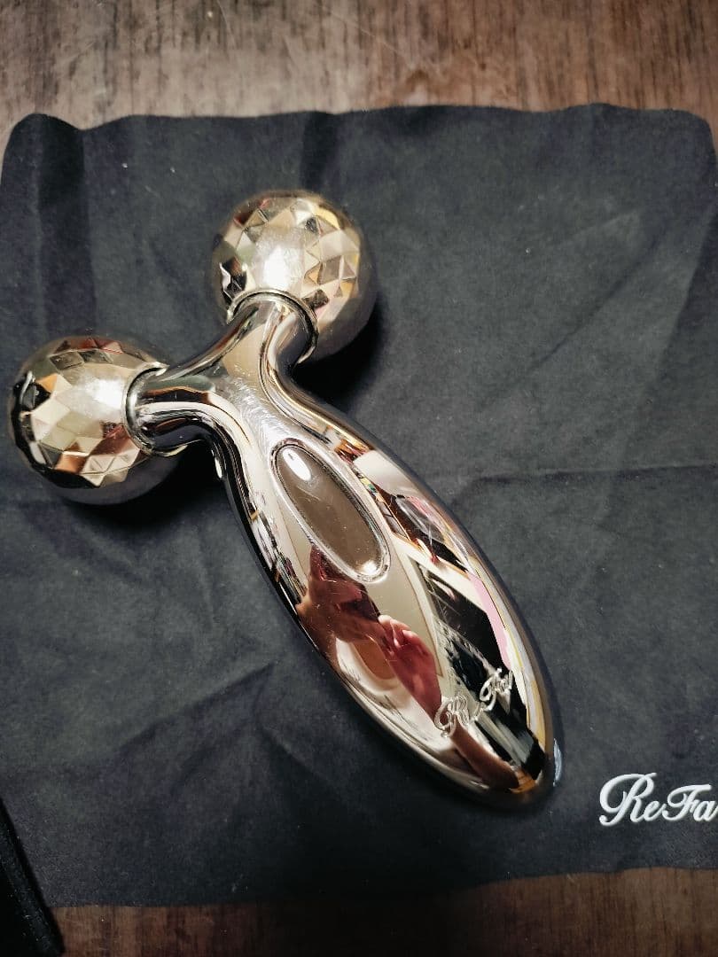 ReFa 美顔ローラー ダブルボール シルバー