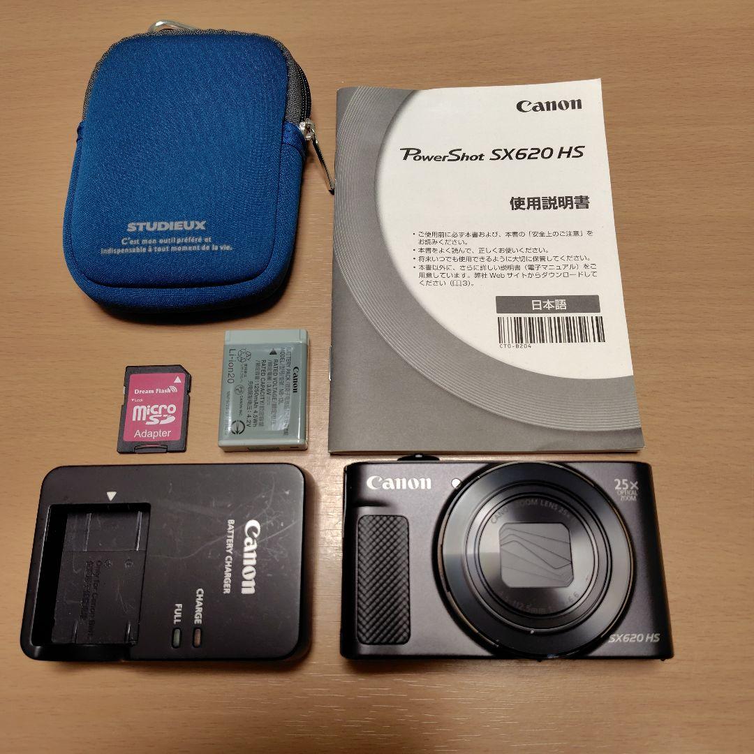 ◎良品◎Canon PowerShot SX620 HS 本体と付属品