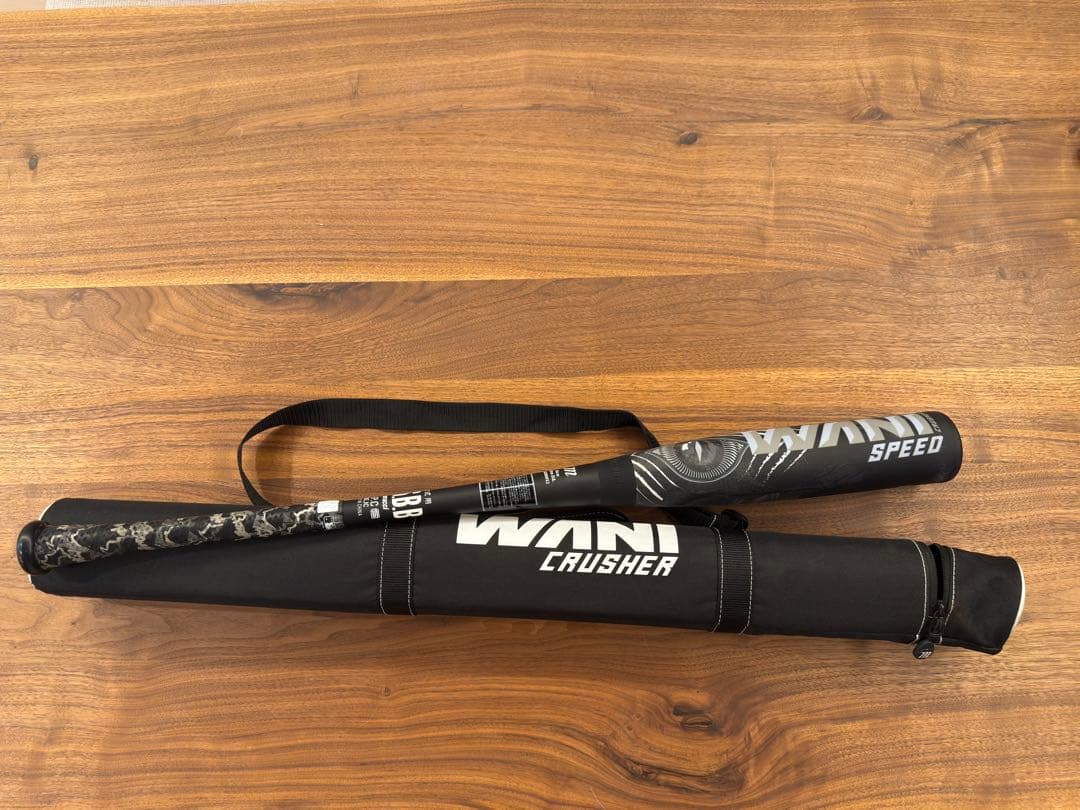 マルッチ ワニクラッシャースピードブラック 軟式用 野球 バット 84cm