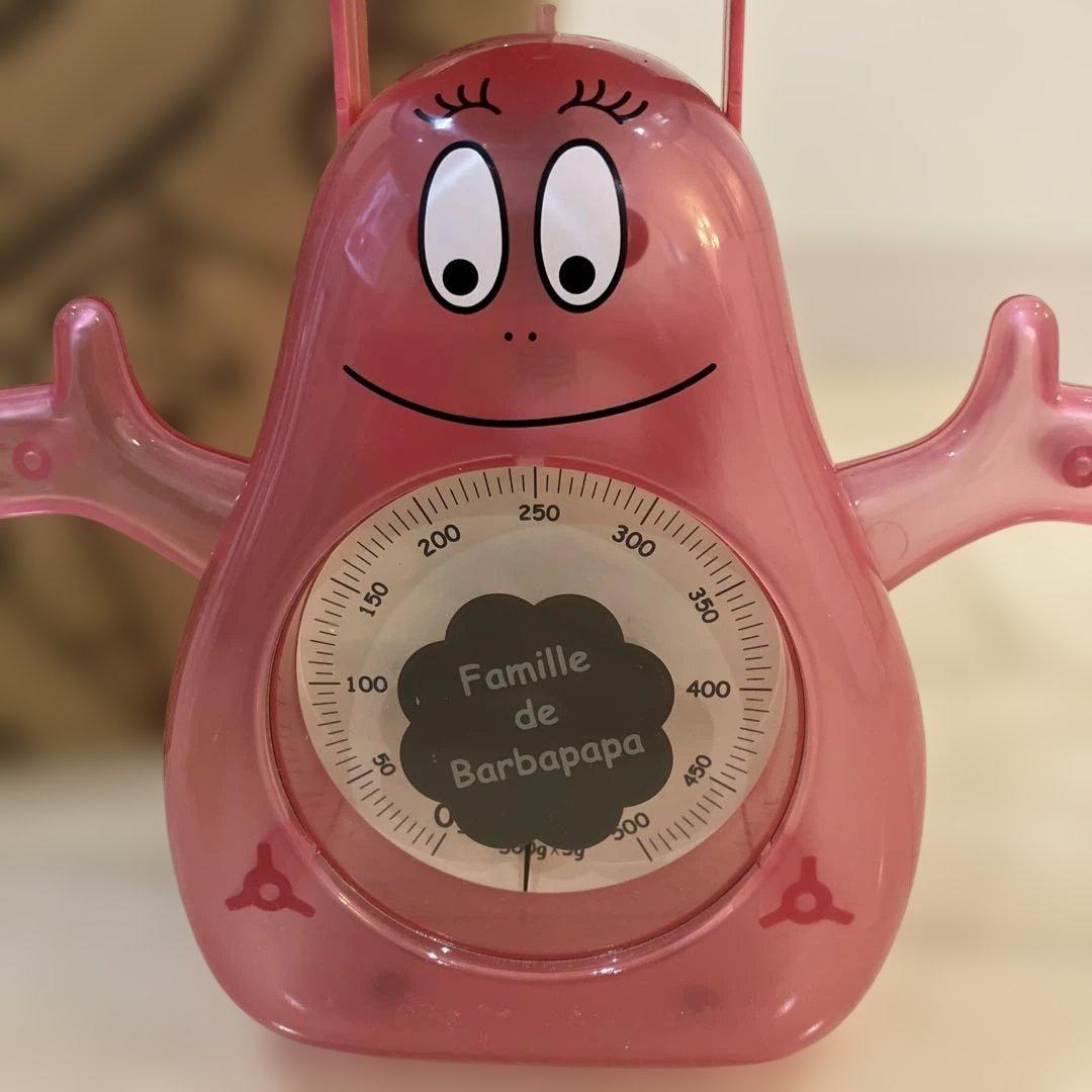 Famille de Barbapapa クッキングスケール