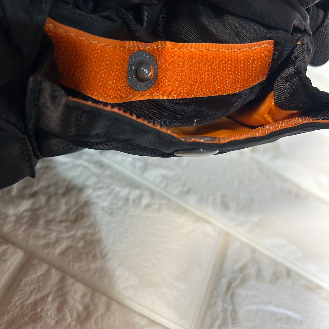 【美品】PORTER タンカー　ウエストポーチ　ボディーバッグ　ブラック