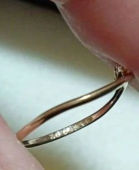 ハ*チ様 ete　 K10ete0.02刻印 特徴eteブランド刻印 商品説明必