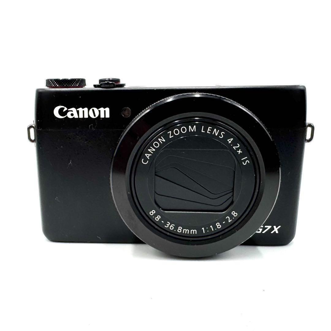 ❁美品❁Canon キャノン PowerShot G7X ブラック コンデジ