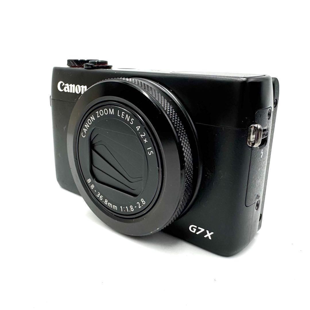 ❁美品❁Canon キャノン PowerShot G7X ブラック コンデジ