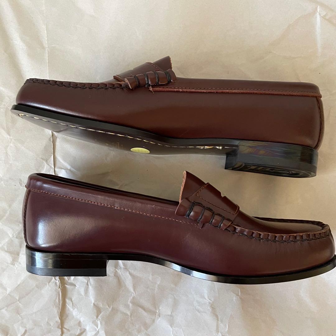 【訳あり新品未使用品】REGAL ローファー　鏡面加工　茶　24cm 牛革