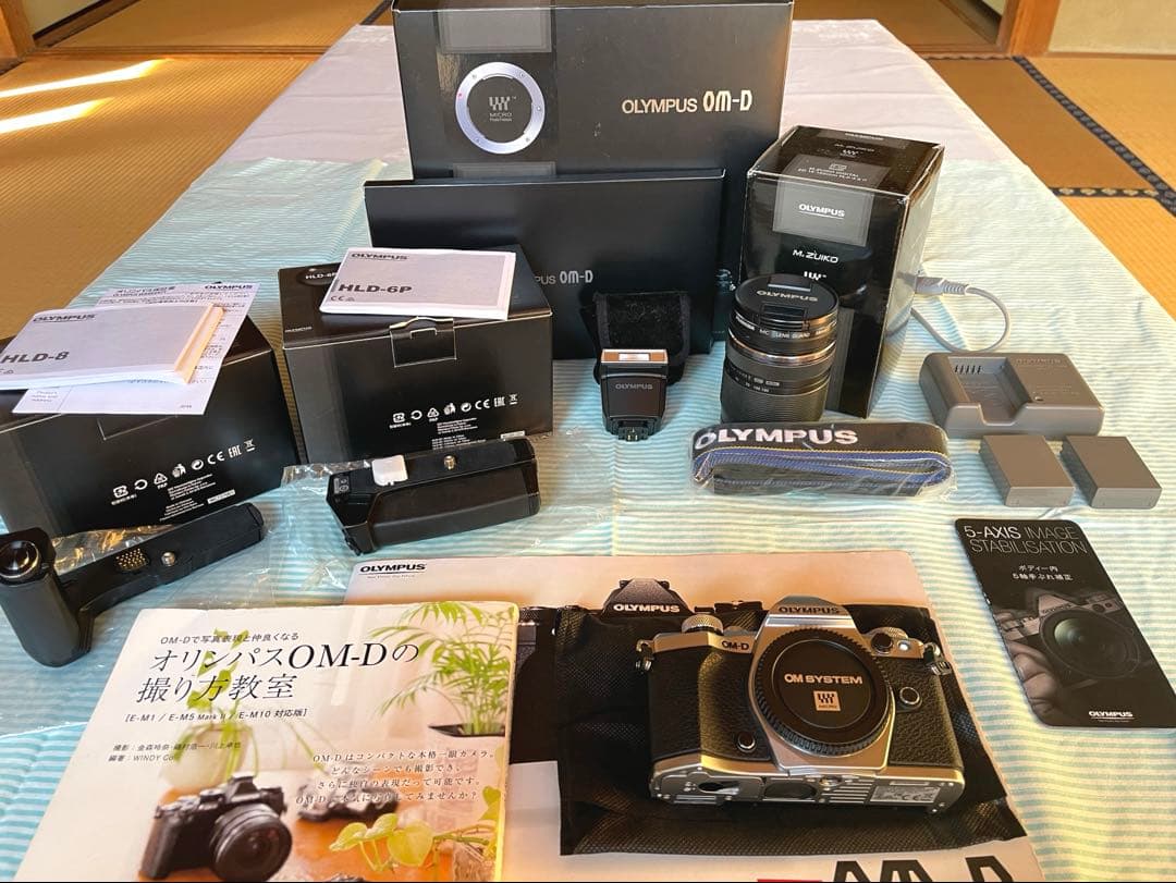 OM-D E5 Mark Ⅱ 、レンズED 14-150mmⅡ その他フルセット