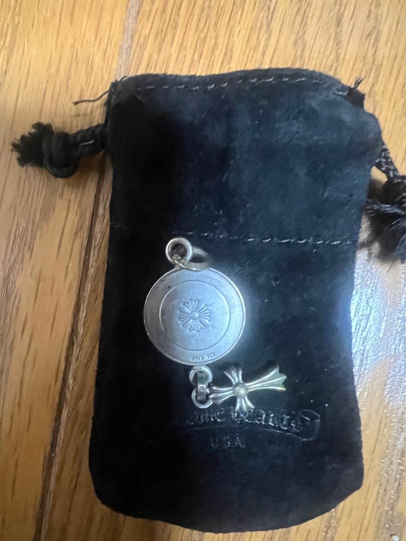 Chrome Hearts シルバーメダルネックレス
