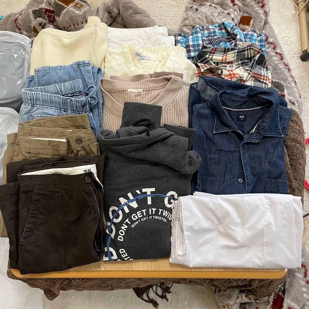 【激安】メンズ古着まとめ売り55点、オールシーズン、冬服夏服