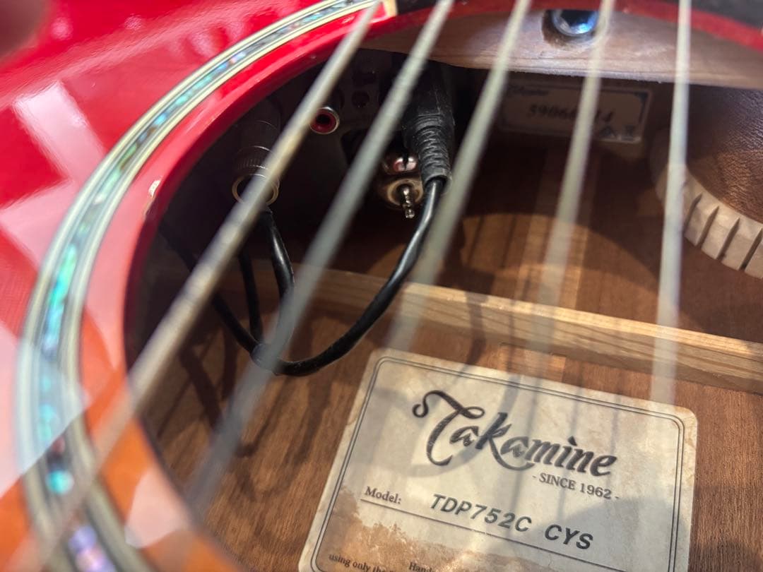 Takamine TDP752C CYS エレアコギター