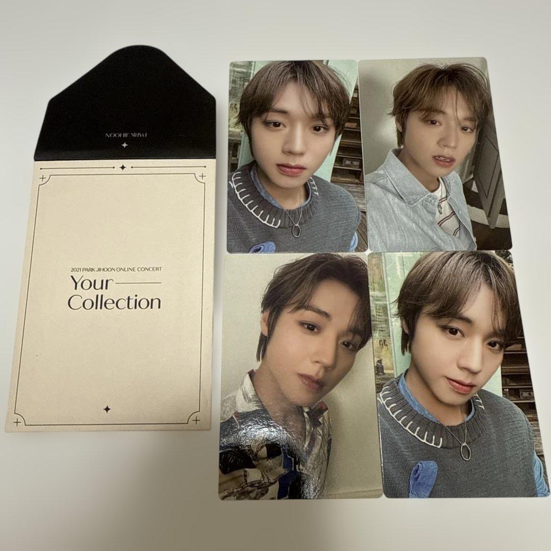 パクジフン オンラインコンサート トレカ 4枚セット