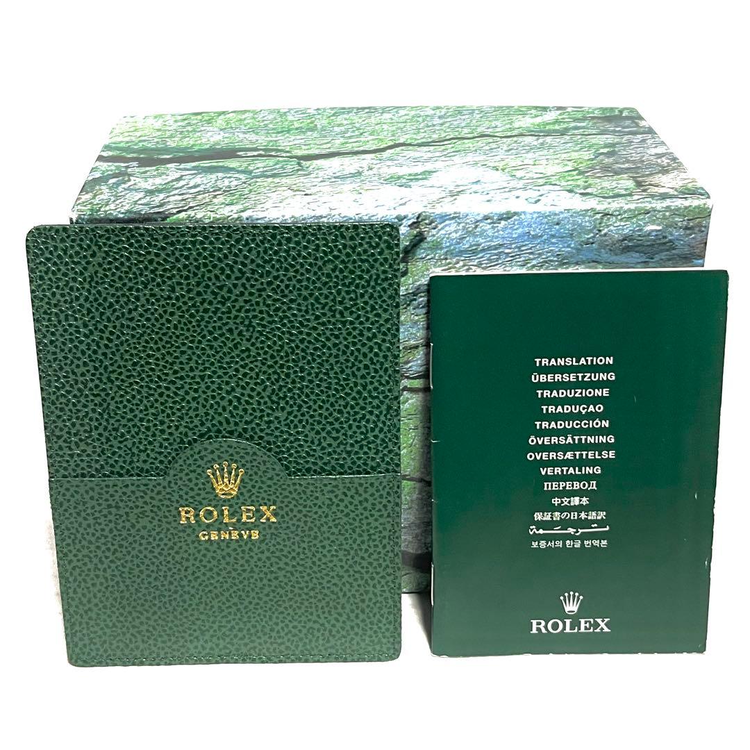 ロレックス ROLEX 時計空き箱 純正ボックス Cリング深型 黒