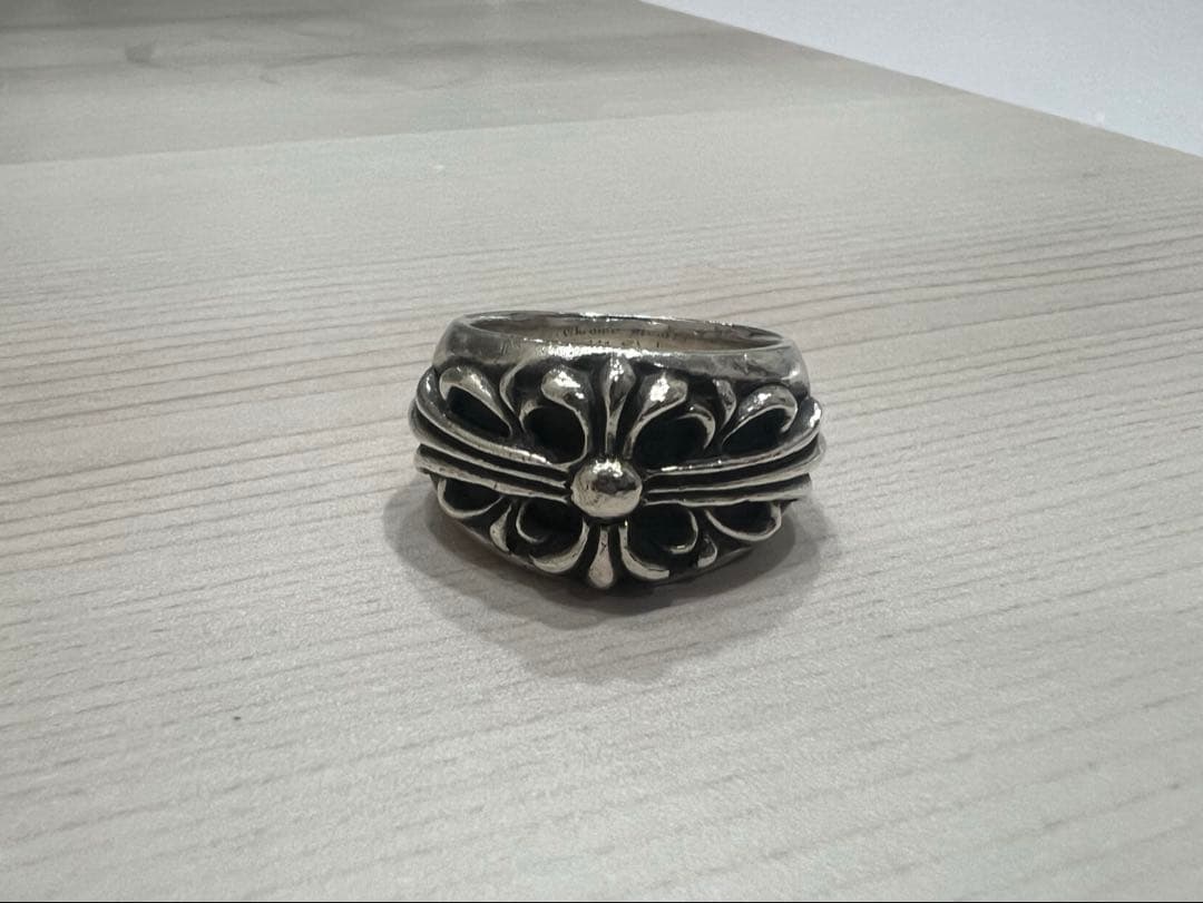 クロムハーツ CHROME HEARTS フローラルクロス　リング