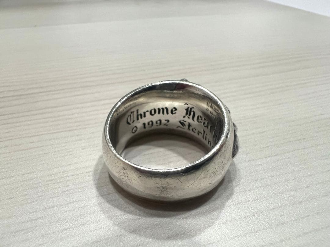クロムハーツ CHROME HEARTS フローラルクロス　リング