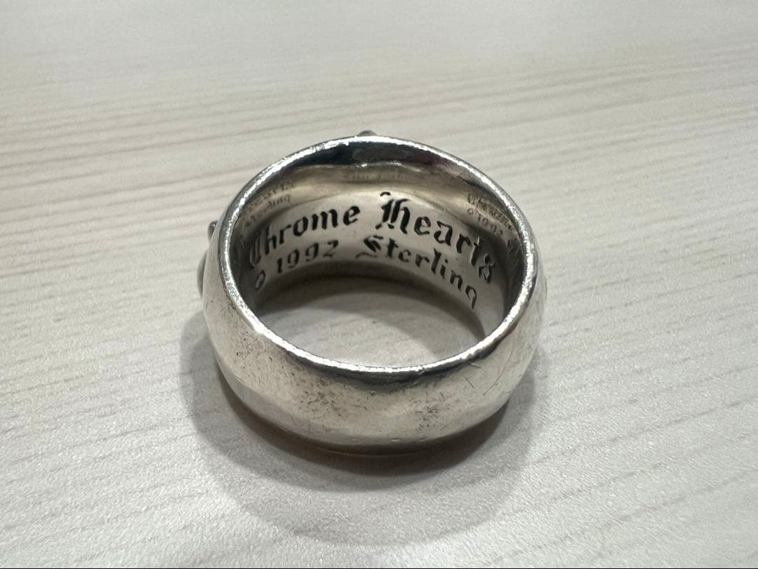 クロムハーツ CHROME HEARTS フローラルクロス　リング