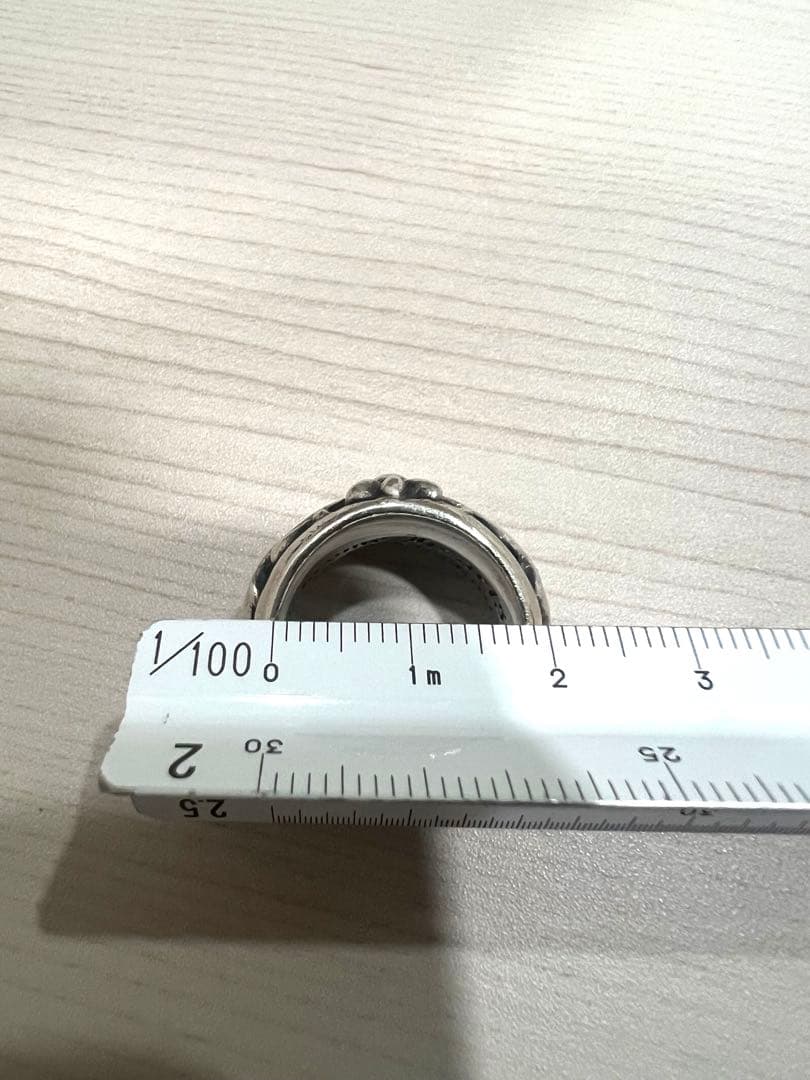 クロムハーツ CHROME HEARTS フローラルクロス　リング