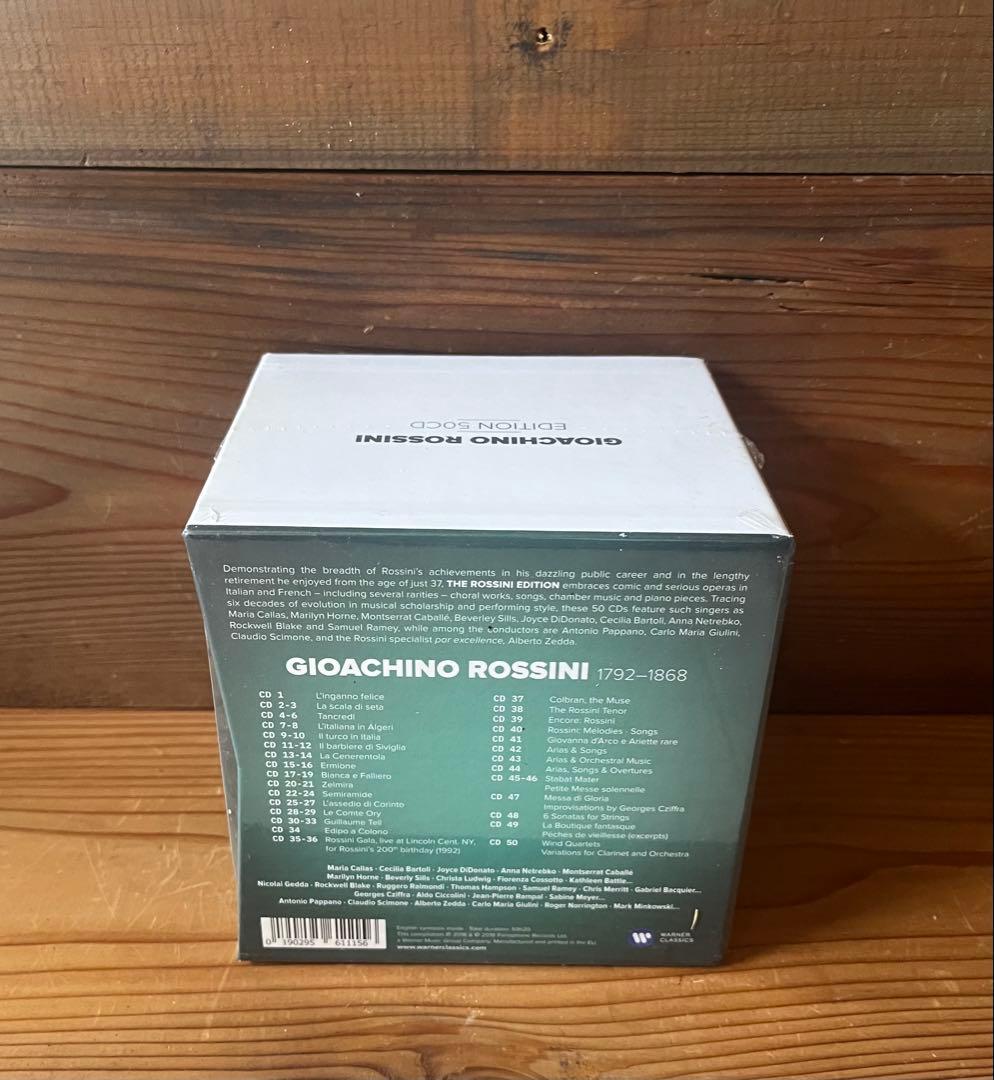 未開封　GIOACHINO ROSSINI EDITION 50 CD