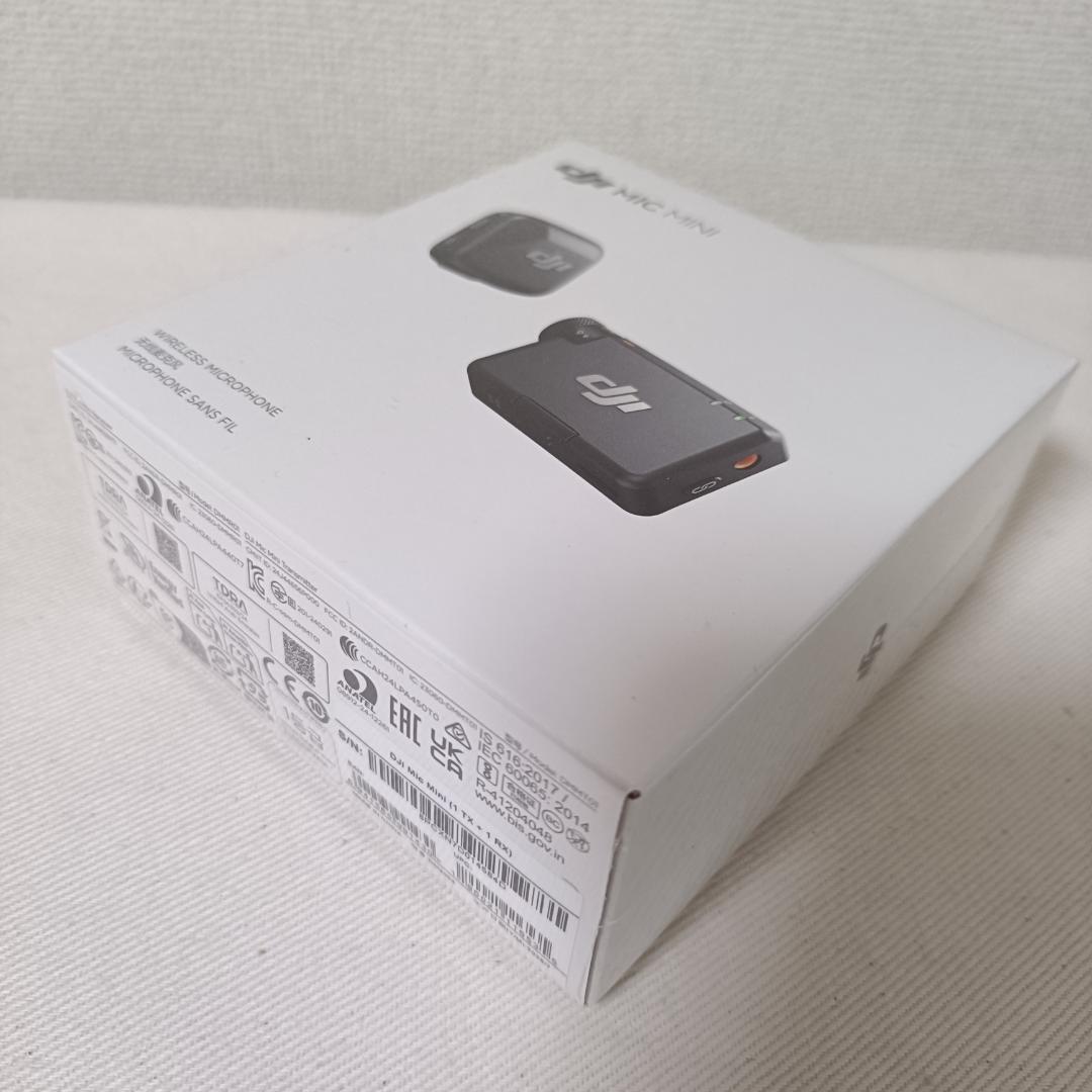 【新品・未開封】DJI Mic Mini (1TX+1RX) ワイヤレスマイク